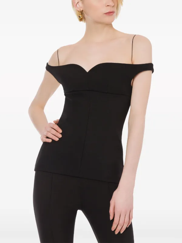 インナー・ルームウェアその他 PHILOSOPHY DI LORENZO SERAFINI UNDERWEAR (A21010735 1295) Philosophy Di Lorenzo Serafini Sweetheart Neck Fitted Top