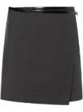 Philosophy Di Lorenzo Serafini wrap mini skirt - Grey