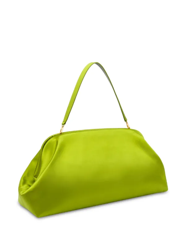 Philosophy Di Lorenzo Serafini Satin Clutch Bag | Green