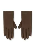 Philosophy Di Lorenzo Serafini full-finger leather gloves - Brown