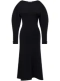 Philosophy Di Lorenzo Serafini belted midi dress - Black