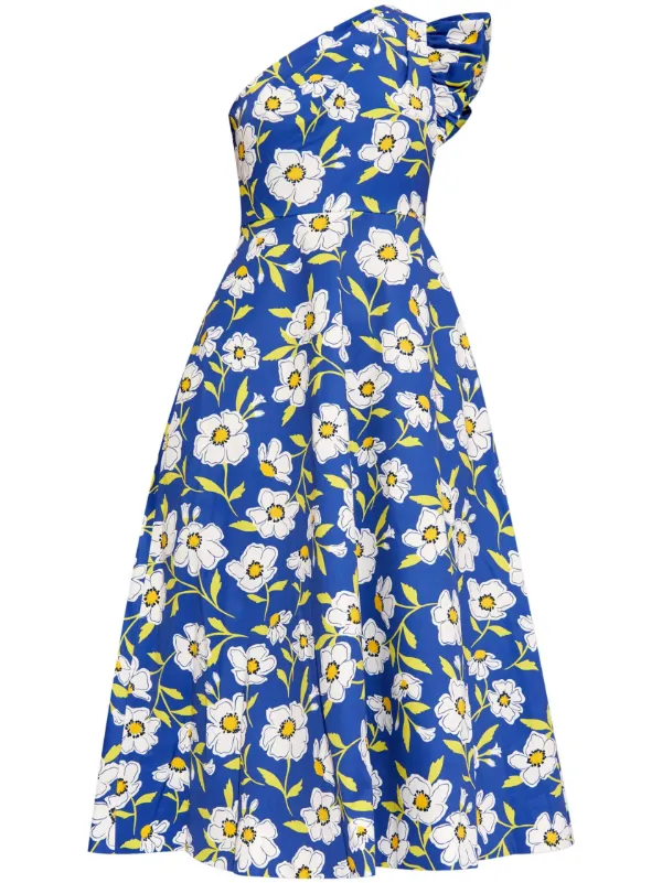 Kate spade floral midi dress hotsell