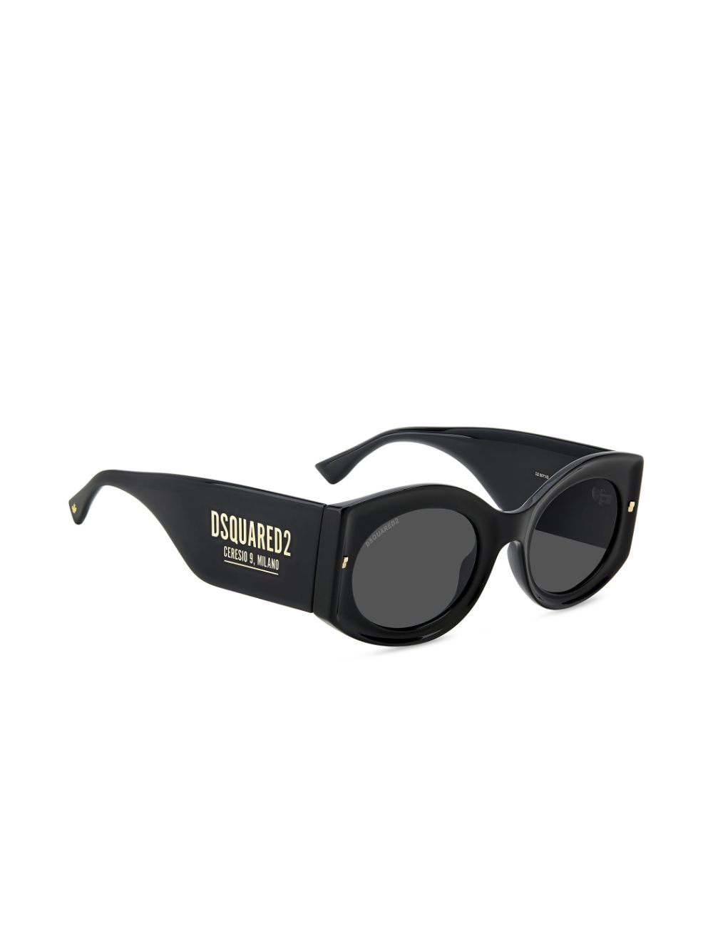 Dsquared2 Eyewear Hype zonnebril met cat-eye montuur Zwart