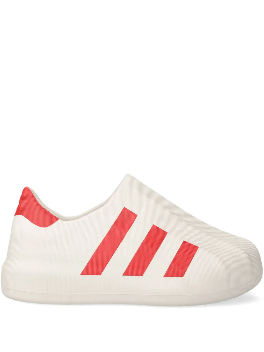 adidas Adifoam Superstar three-stripe slip-on sneakers | Neutrals | Image 1