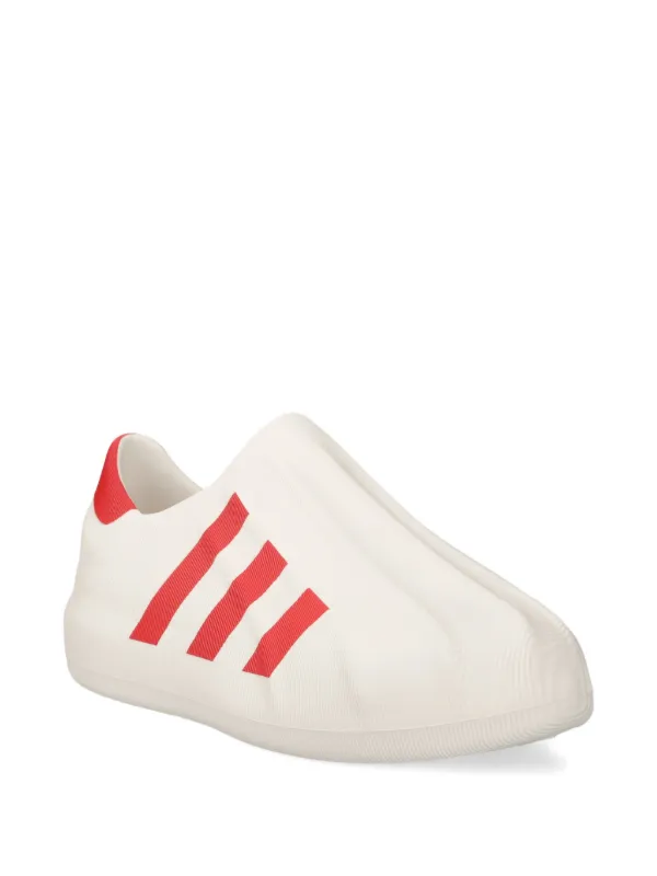 Adidas Adifoam Superstar three-stripe slip-on Sneakers Neutrals  FARFETCH ID