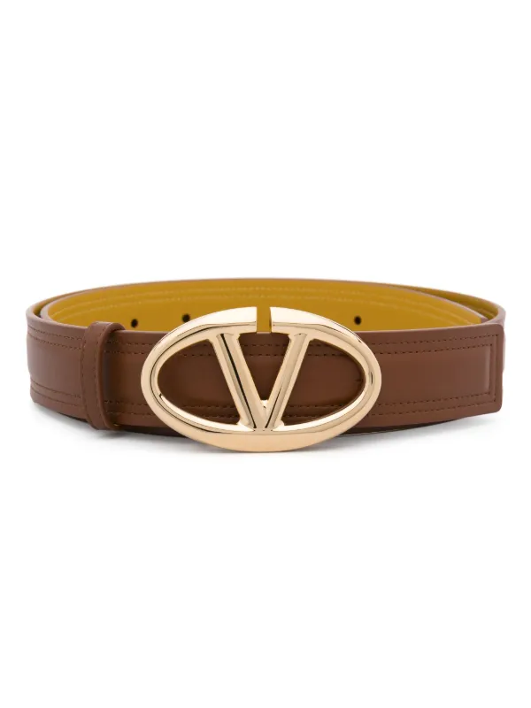valentino brown belt