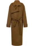 Philosophy Di Lorenzo Serafini double-breasted wool coat - Brown