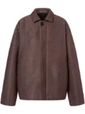 Philosophy Di Lorenzo Serafini mélange-effect coat - Brown