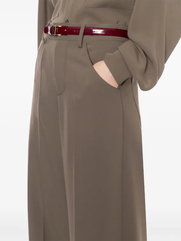 Philosophy Di Lorenzo Serafini wide-leg Trousers | Green