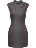 Philosophy Di Lorenzo Serafini panelled mini dress - Grey