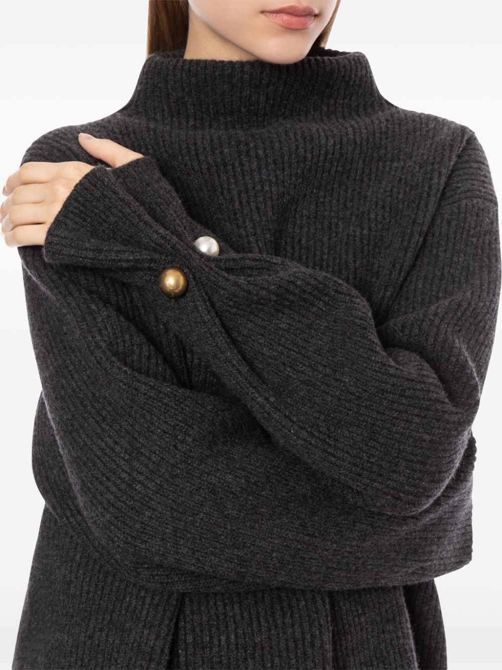 Affordable Marni high-neck ribbed jumper Women