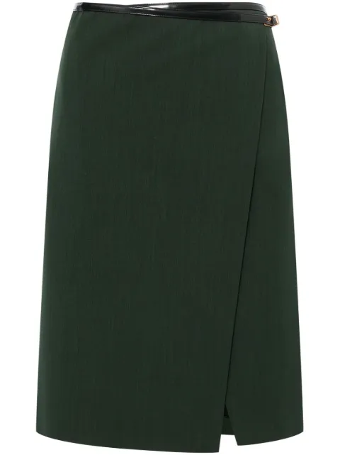 Philosophy Di Lorenzo Serafini wrap midi skirt