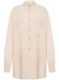 Philosophy Di Lorenzo Serafini balloon-sleeve shirt - Neutrals