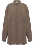 Philosophy Di Lorenzo Serafini patch-pocket shirt - Green