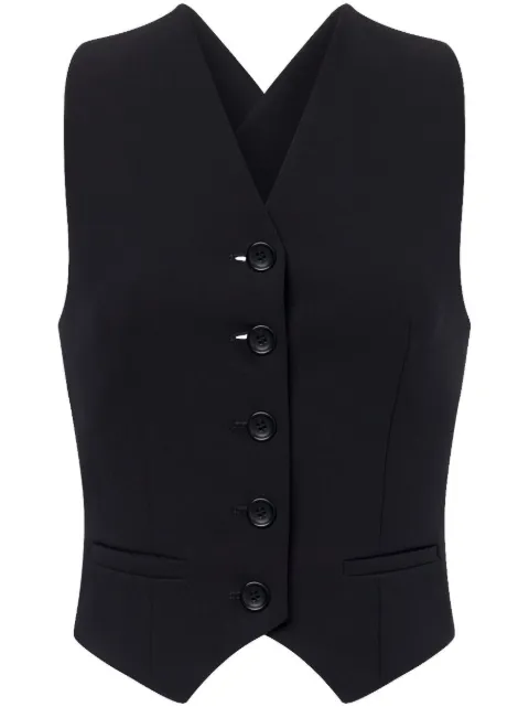 Philosophy Di Lorenzo Serafini open-back buttoned vest 