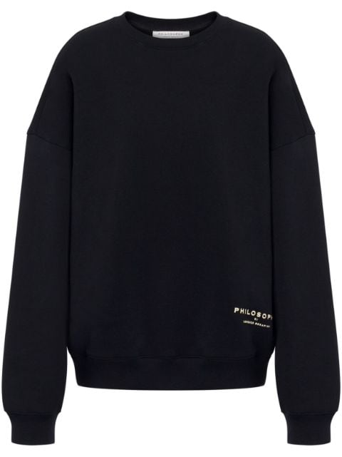 Philosophy Di Lorenzo Serafini long-sleeve cotton sweatshirt