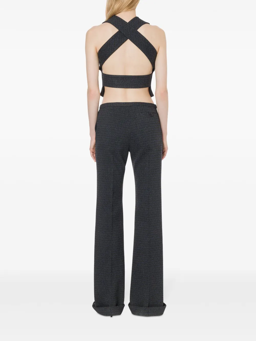 Philosophy Di Lorenzo Serafini Top met patroon Grijs