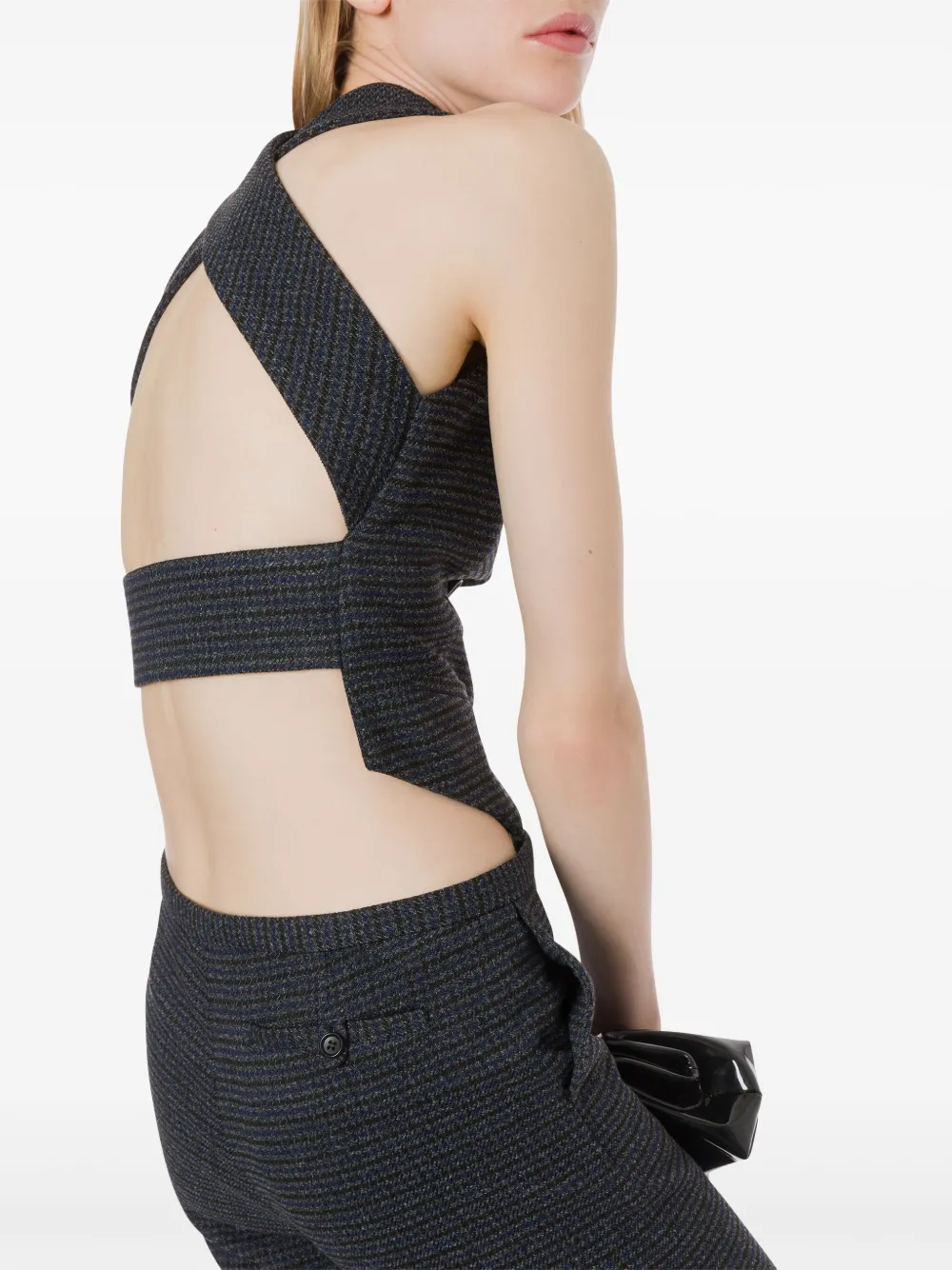 Philosophy Di Lorenzo Serafini Top met patroon Grijs