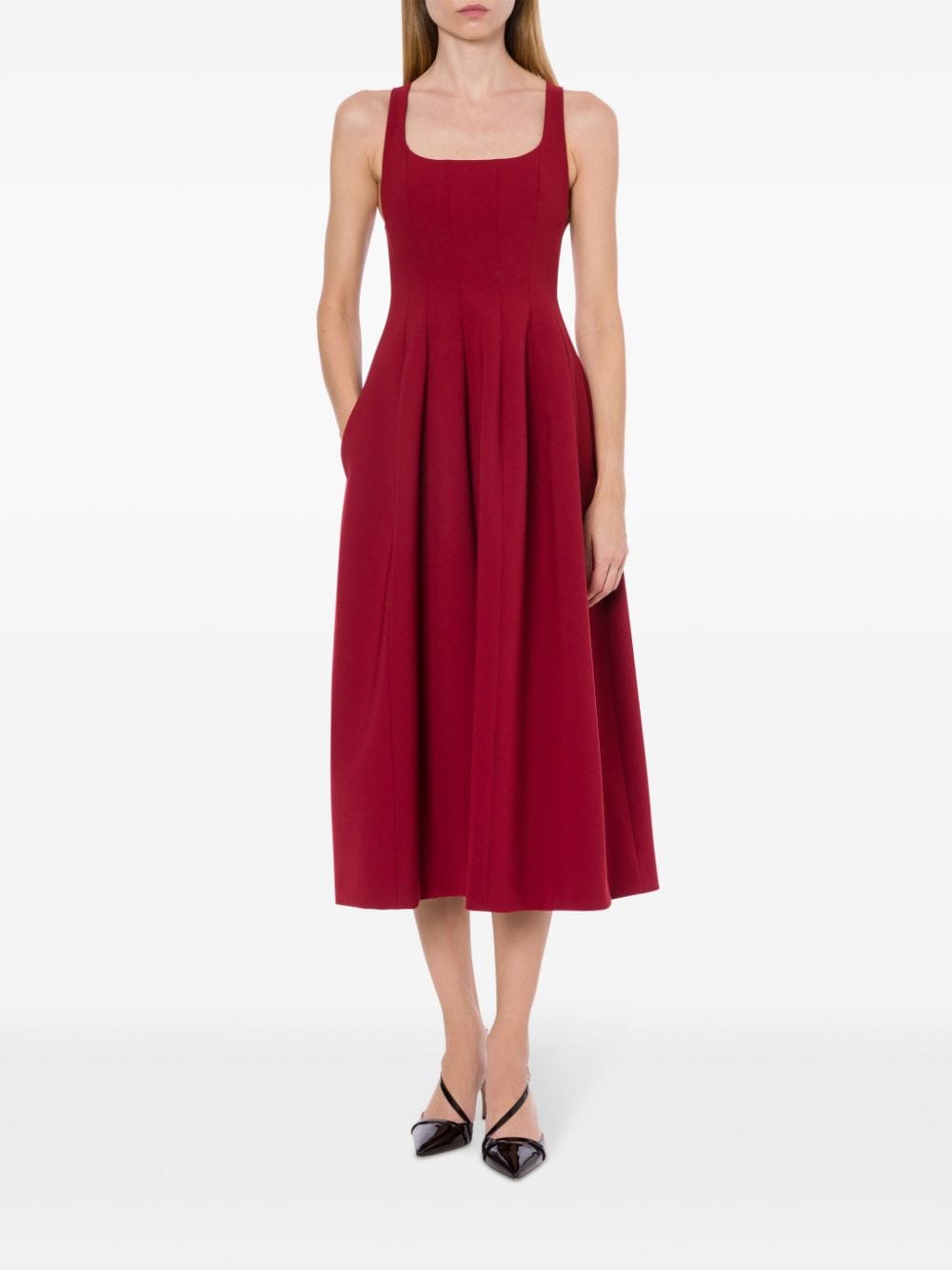 Philosophy Di Lorenzo Serafini sleeveless dress - Rood