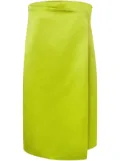 Philosophy Di Lorenzo Serafini strapless satin minidress - Green