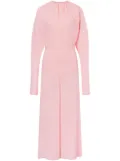 Philosophy Di Lorenzo Serafini gathered long-sleeve dress - Pink