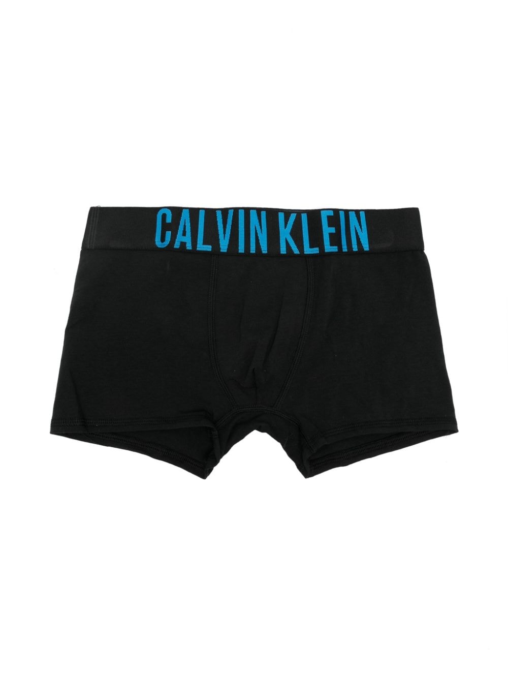 Shop Calvin Klein Logo-jacquard Boxers (pack Of Two) In Blue