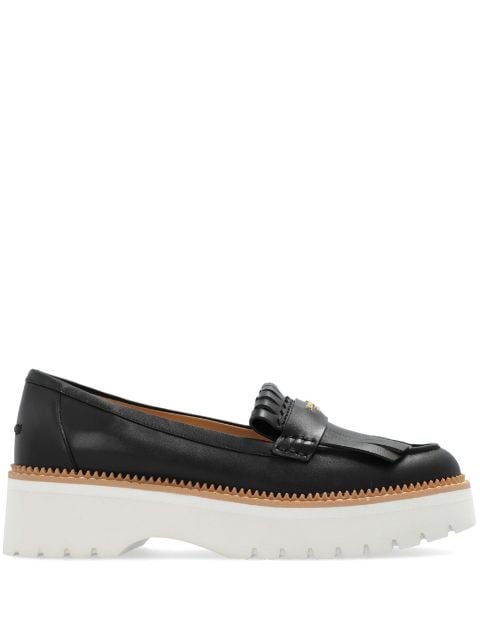 Kate Spade Caddy leather loafers