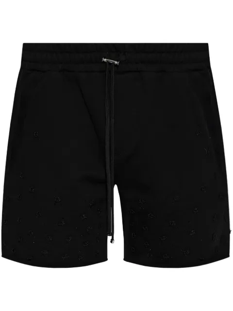 AMIRI appliqué-detail cotton shorts