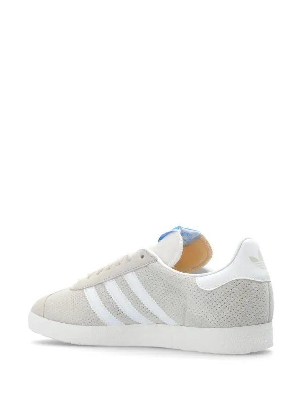 Adidas Gazelle Suede lace up Sneakers Neutrals FARFETCH PL