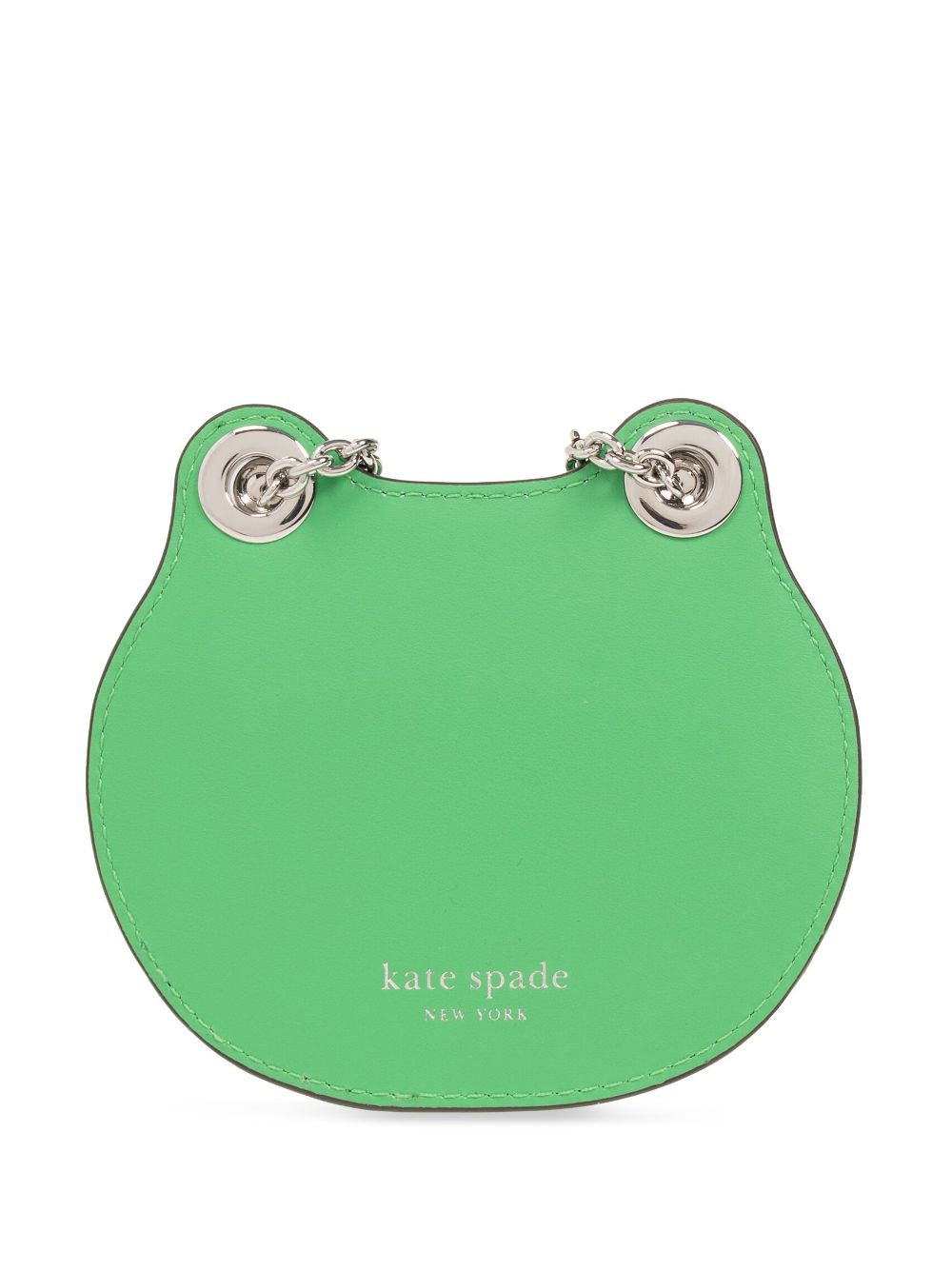 Shop Kate Spade Lily Sonnet Dot Frog Crossbody Bag In Green