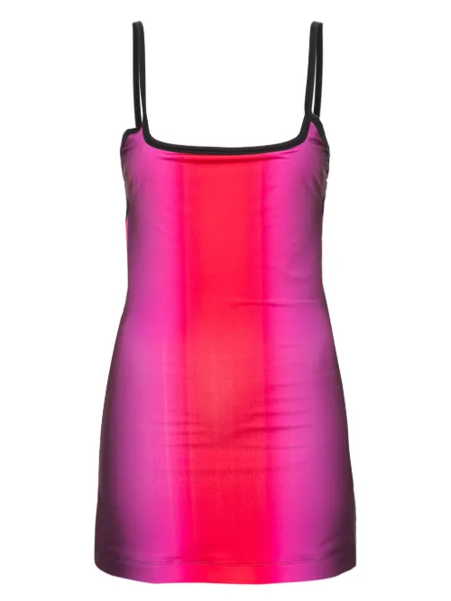 Robe de plage courte à effet dégradé - The Attico - Modalova