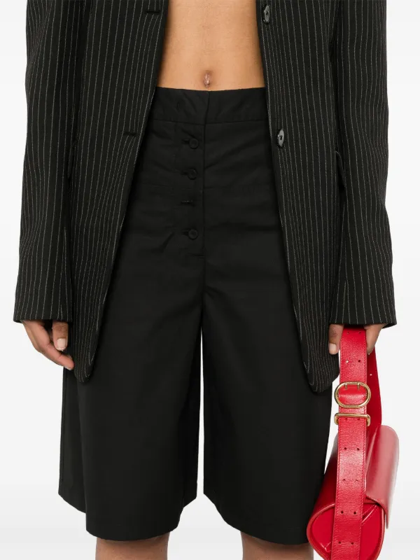 パンツ JIL SANDER Women Shorts  Burmudas J04KA0116J40021001 Black Jil Sander - Belted Shorts | HBX - Globally Curated Fashion