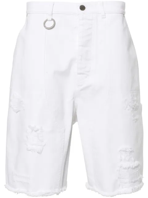 Études Studio Friche distressed denim shorts