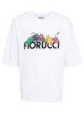 Fiorucci Fruit logo-print cotton T-shirt - White