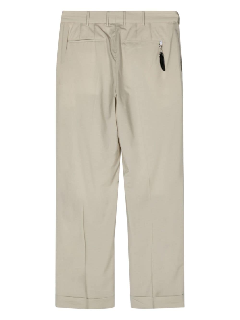 PT Torino mid-rise tailored trousers Beige