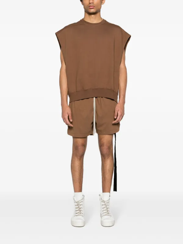 大人気! RICK OWENS DRKSHDW ジップ ノースリーブ ジャケット JUMBO FLIGHT（np 09 black） | Rick Owens DRKSHDW(リック