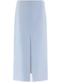 Ferragamo layered midi skirt - Blue