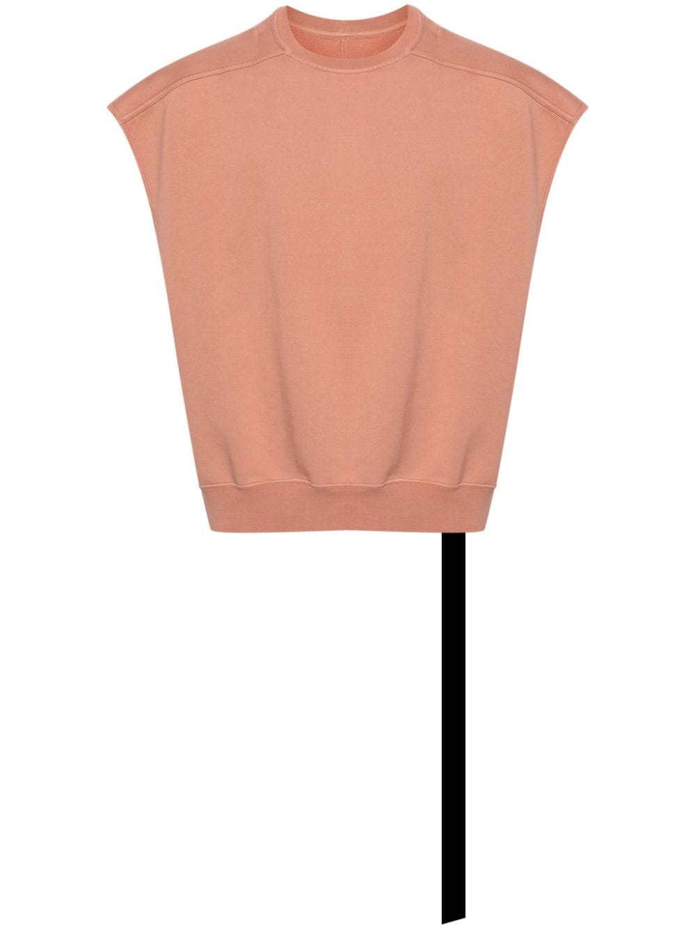 Shop Rick Owens Drkshdw Sl Jumbo Tatlin Sleeveless Sweatshirt In 粉色