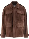 Ferragamo Saharan suede jacket - Brown