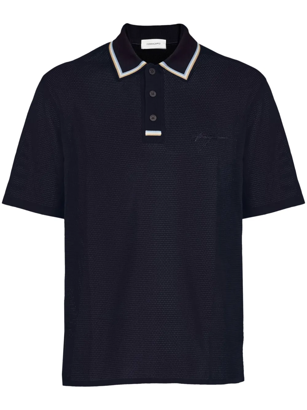 short-sleeve polo shirt