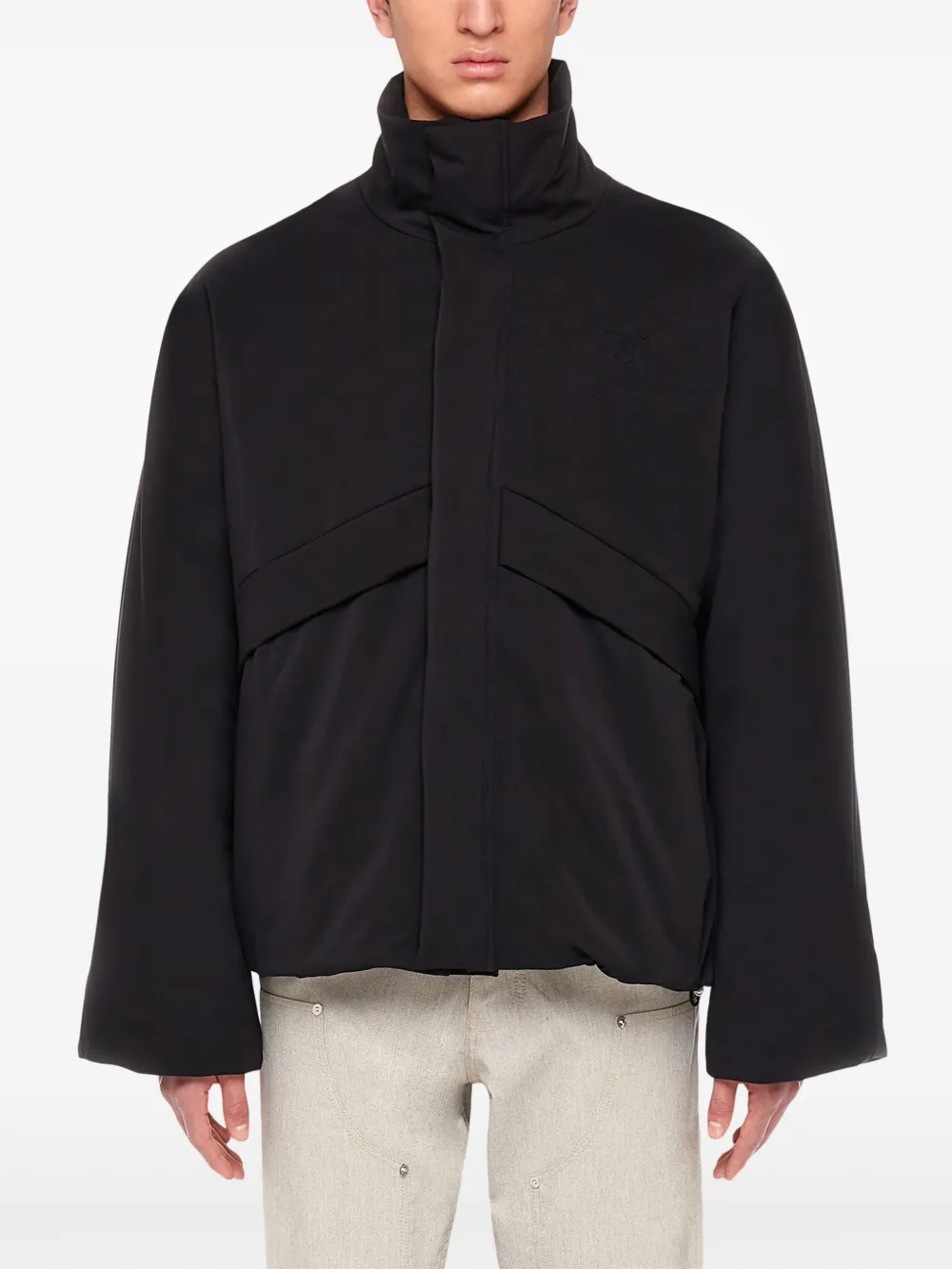 Ferragamo Jack met vlakken Zwart