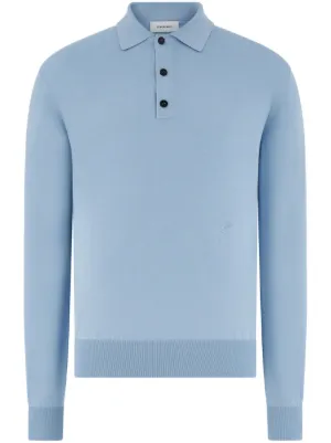 Thom Browne Camisa Polo Mangas Longas | Azul | FARFETCH BR