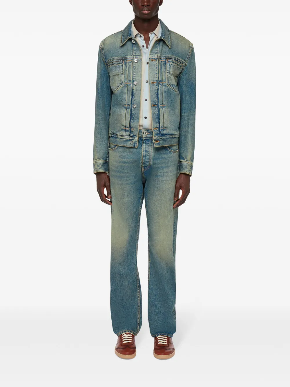 Ferragamo Katoenen jack met gegraveerd logo - Groen