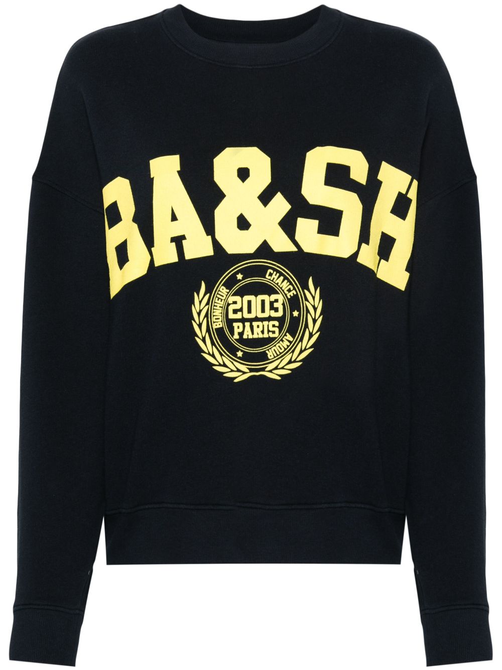 Ba&Sh Benjamin sweater met logoprint Blauw