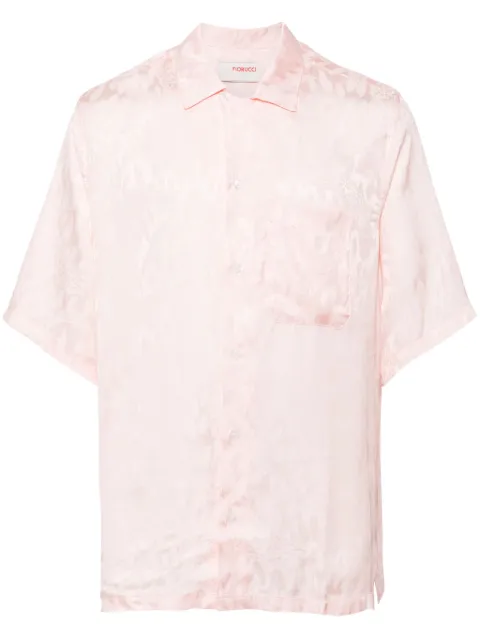 Fiorucci jacquard short-sleeve shirt