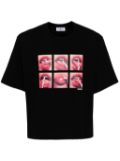 Fiorucci Mouth Graphic-print cotton T-shirt - Black