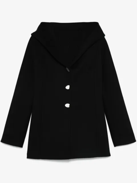 Ferragamo caban en laine à capuche