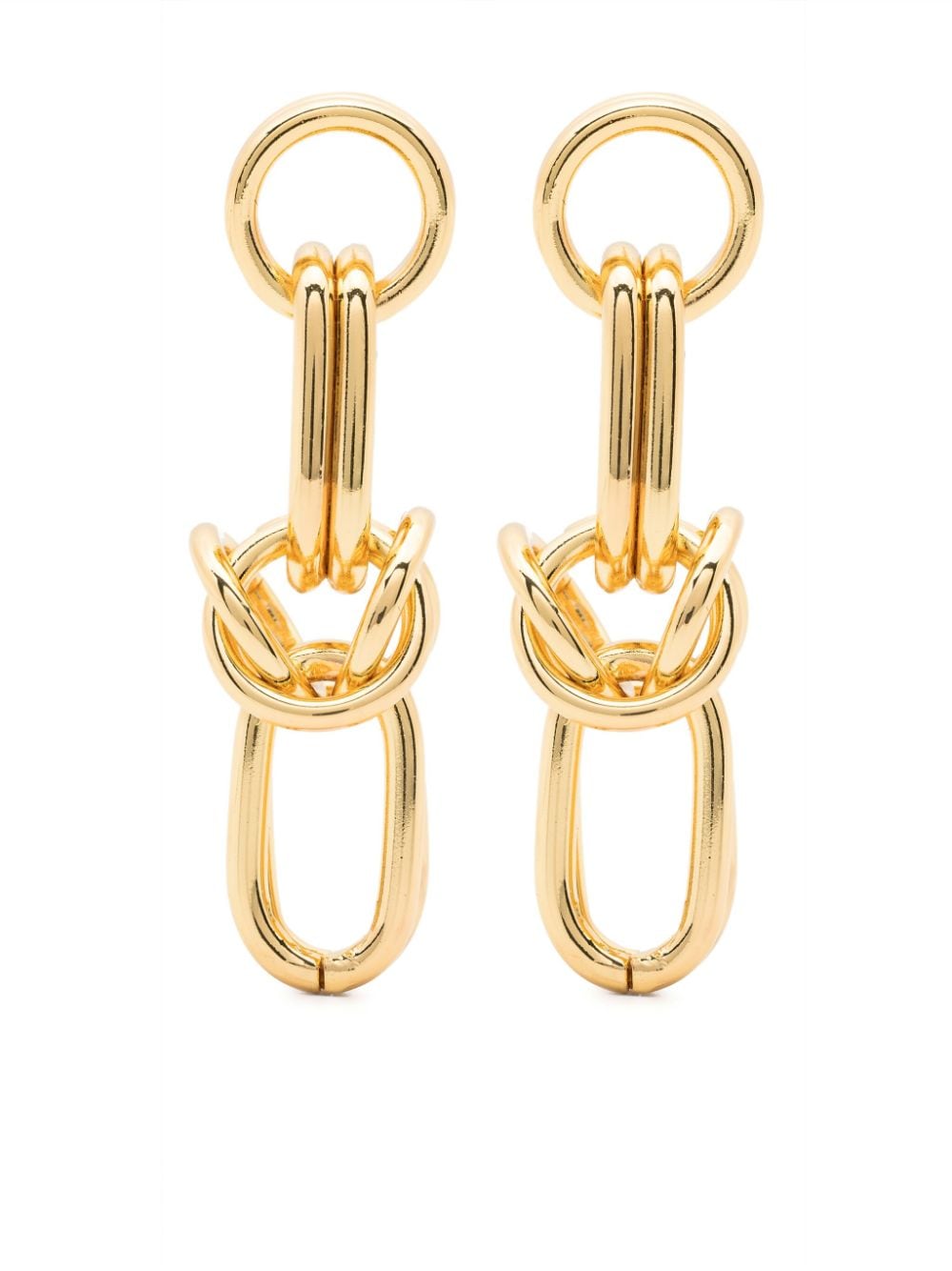 Cecile gold-plated earrings