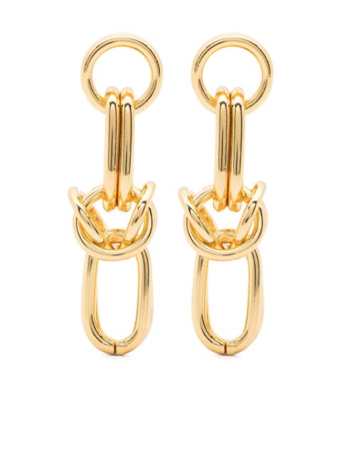 Federica Tosi Cecile gold-plated earrings