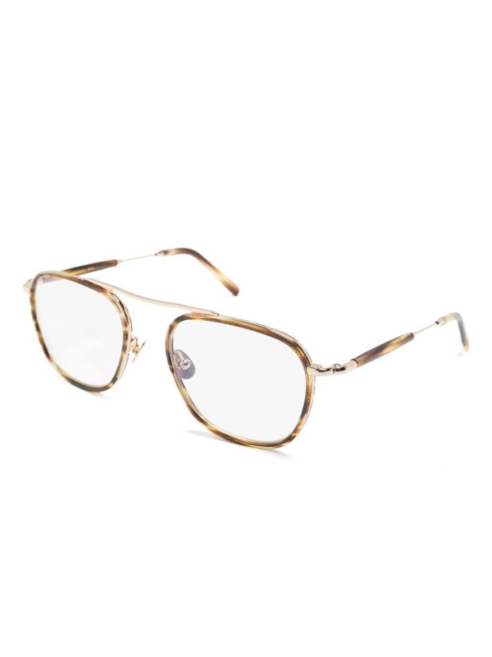 Moscot Bril met piloten montuur - Goud